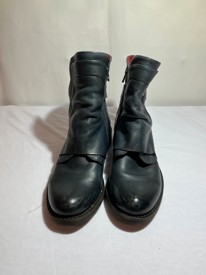 Buffalo London Damenschuhe Lederstiefel Stiefeletten Boots Gr 36 in Sankt Augustin