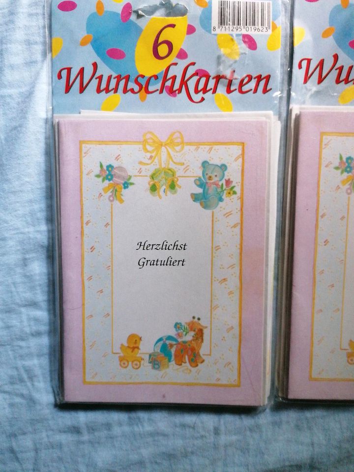 12 Glückwunschkarten für Kinder, Neu in Wunstorf