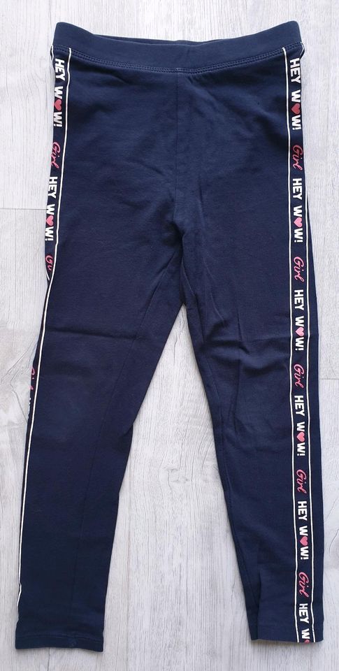 Coole Leggins für Mädels, dunkelblau, Gr. 110/116; wie Neu** in Hilden