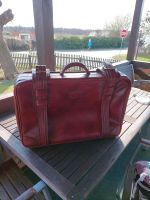 Retro Vintage DDR  Koffer rot gut erhalten Brandenburg - Friesack Vorschau