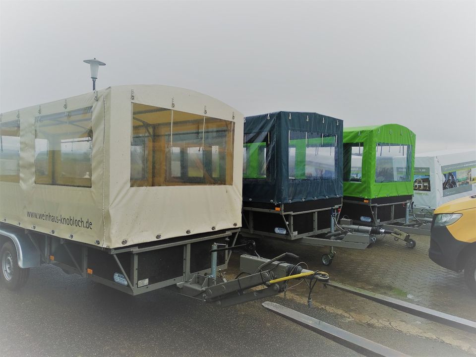 Anhänger für Planwagen- & Weinbergsrundfahrten in Beltheim