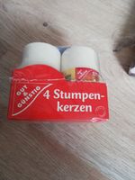 4 Stumpenkerzen neu original verpackt Hessen - Bad Vilbel Vorschau