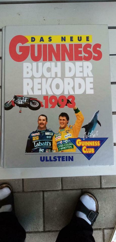 Das neue Guinness Buch der Rekorde 1993 in Memmelsdorf