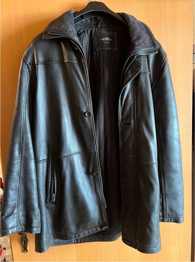 Herren Lederjacke  DELAHAYE Gr. 56 echtes Leder in Bamberg