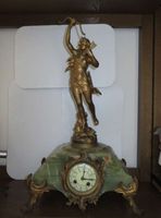 Jugendstil-Uhr mit Skulptur Diane von Kossowski (frz. Aufschrift) Brandenburg - Potsdam Vorschau