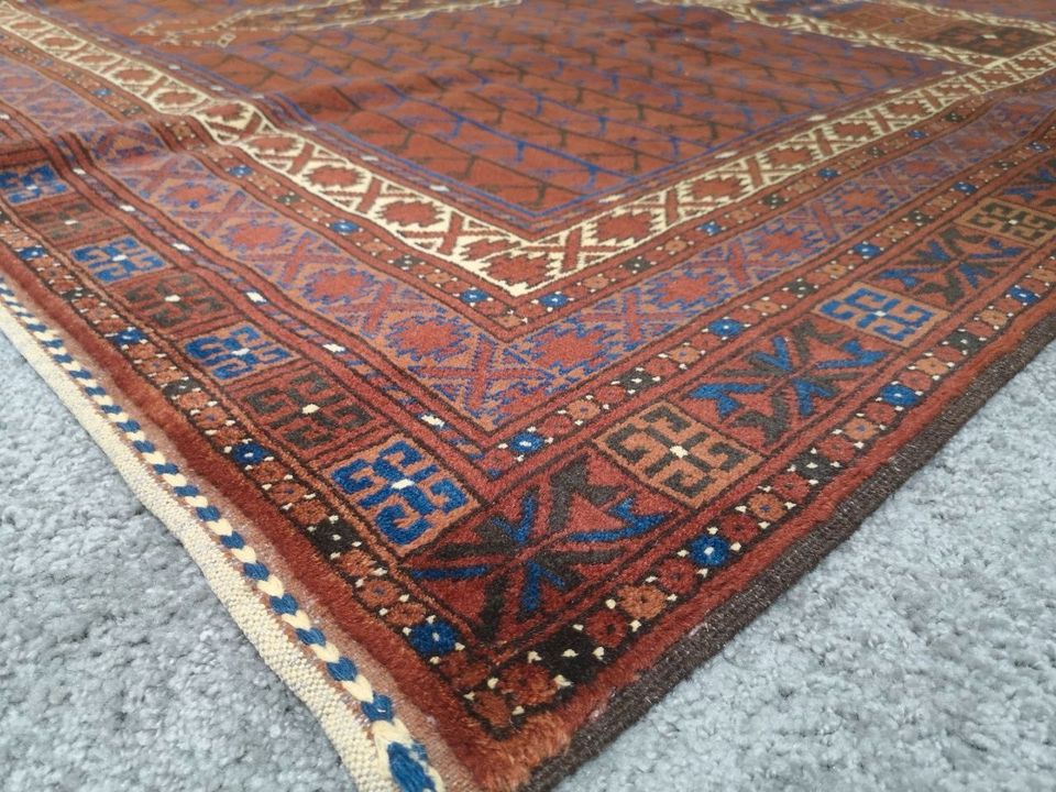 Handgeknüpfter afghanischer Teppich 100% Schurwolle NEU in Hamburg