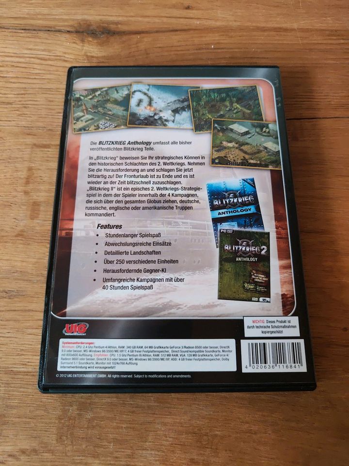 Blitzkrieg Anthology PC Game in Neumünster