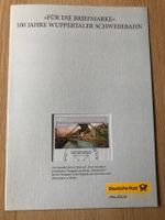 Briefmarken Sammelmappe Ersttagstempel Schwebebahn Wuppertal Thüringen - Wutha-Farnroda Vorschau