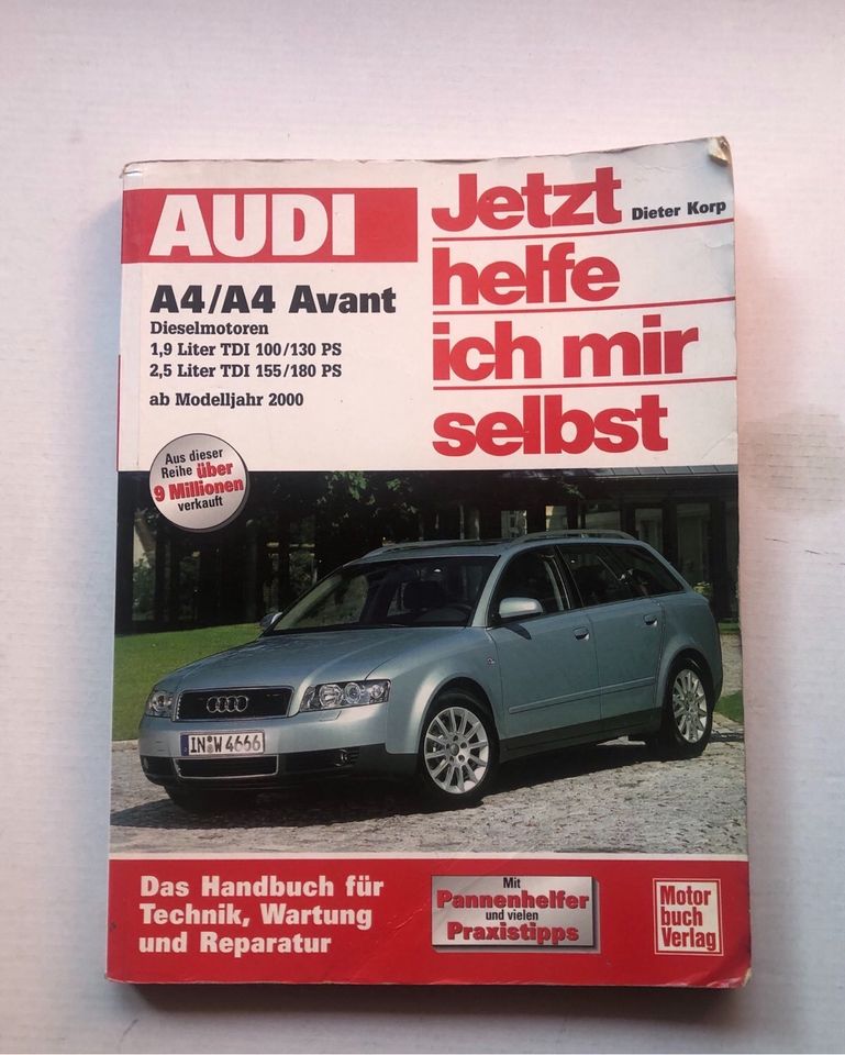 Audi A4 Avant jetzt helfe ich mir selbst Korp 223 Diesel in Steinbach