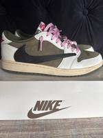Jordan 1 Low Travis Scott mid Olive Mitteloliv 46 Bayern - Roth Vorschau