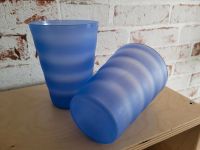 2x Tupperware Neue Welle blau Becher Trinkbecher Sachsen-Anhalt - Hohenmölsen Vorschau