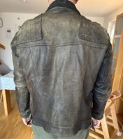 Lederjacke AllSaints Herren 52 grau-braun München - Trudering-Riem Vorschau