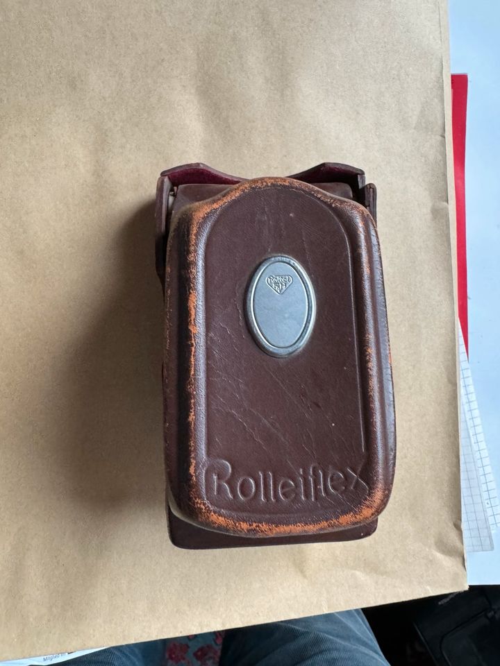 Rolleiflex Leder Kamera Ober und Vorderteilschutz in Wiesbaden