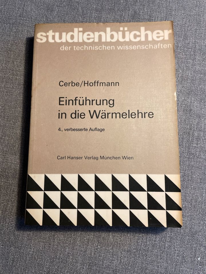 Einführung in die Wärmelehre - Cerbe/Hoffmann in Straubenhardt