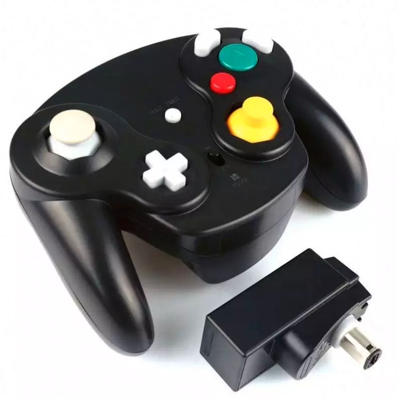 ✅NEU Gamecube Wavebird Wireless Controller Schwarz für Nintendo in Frankfurt am Main