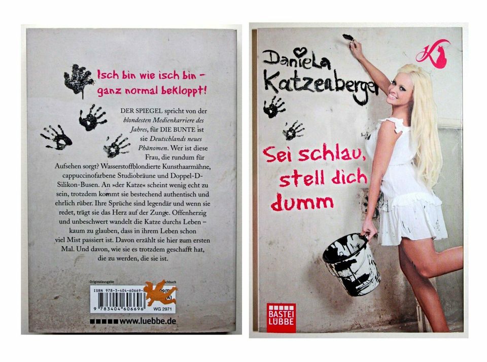 Daniela Katzenberger, Sei schlau, stell dich dumm, Bastei TB, NEU in Hamburg