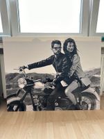 Bild: Pärchen auf Motorrad 113x89cm Düsseldorf - Pempelfort Vorschau