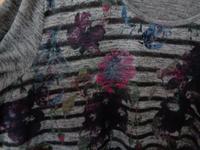 inkl. Versand, Gr.54/56, 3/4 Ärmel, edles Shirt m Blüten, grau Berlin - Spandau Vorschau
