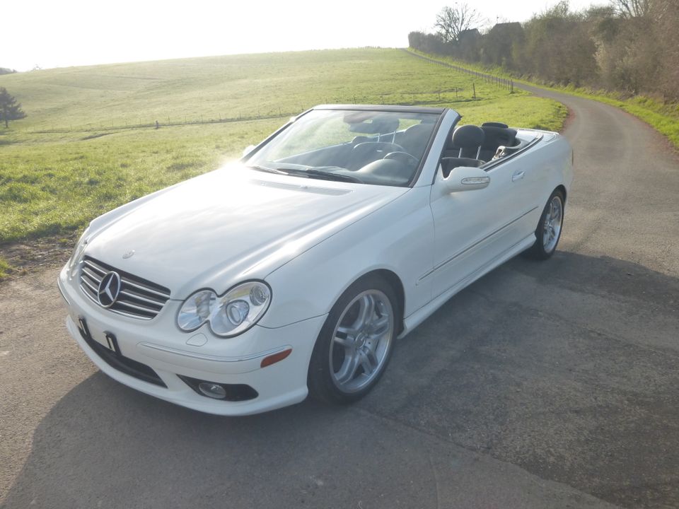 Mercedes-Benz CLK55 AMG Cabrio Erstlack org65tkm 2.Hd Bestzustand in Veldenz