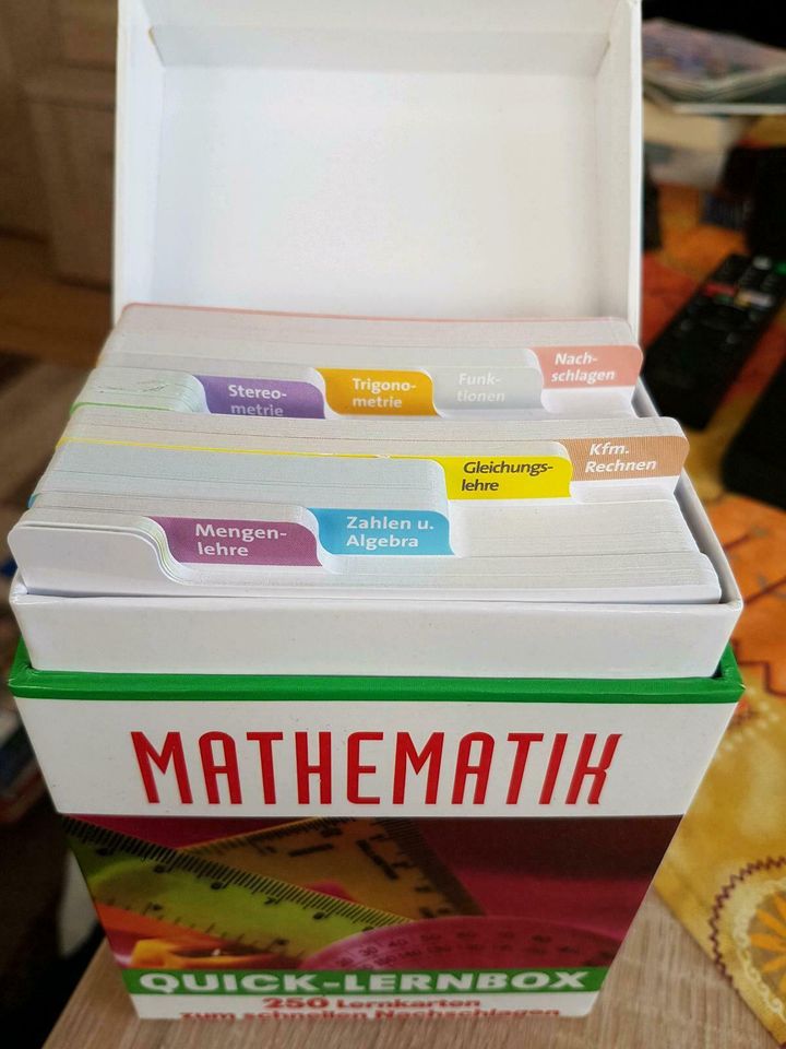 Schülerhilfe  Mathematik Quick- Lernbox NEU in Hofgeismar