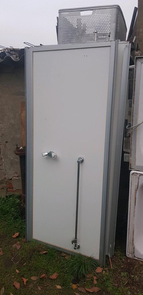 2x Dusche Duschkabine mit Heizung Pumpe Bungalow Garten Womo in