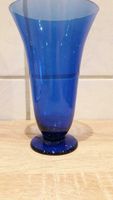 Vase. Glas. Blau. Blumenvase. Glas Niedersachsen - Salzbergen Vorschau