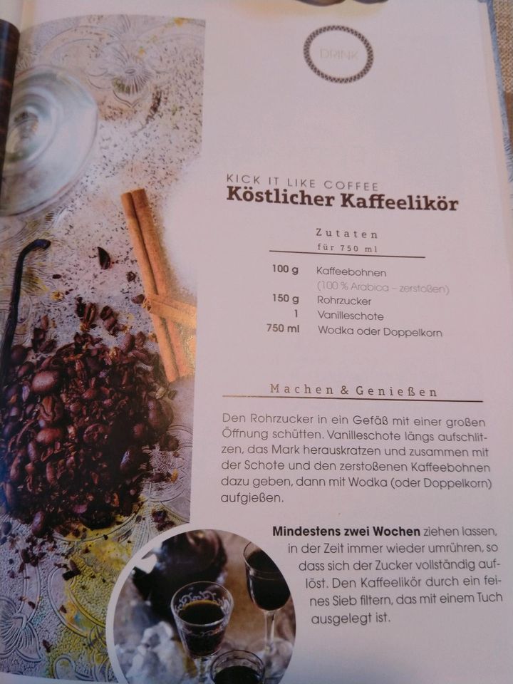 Rezept Buch Kaffee Lust in Meckenbeuren