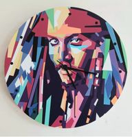 Wanduhr aus Holz- Jack Sparrow Art Design 30x30/ 2.5 cm Bayern - Hof (Saale) Vorschau