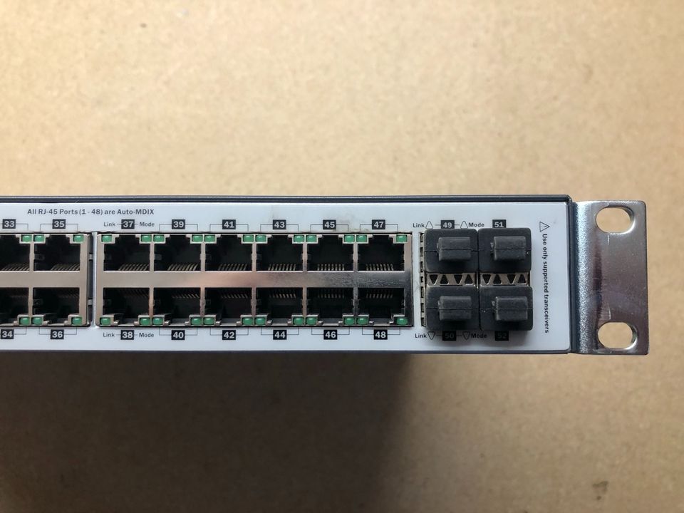 HP 2530-48G POE+ Switch Modell J9772A in Coswig