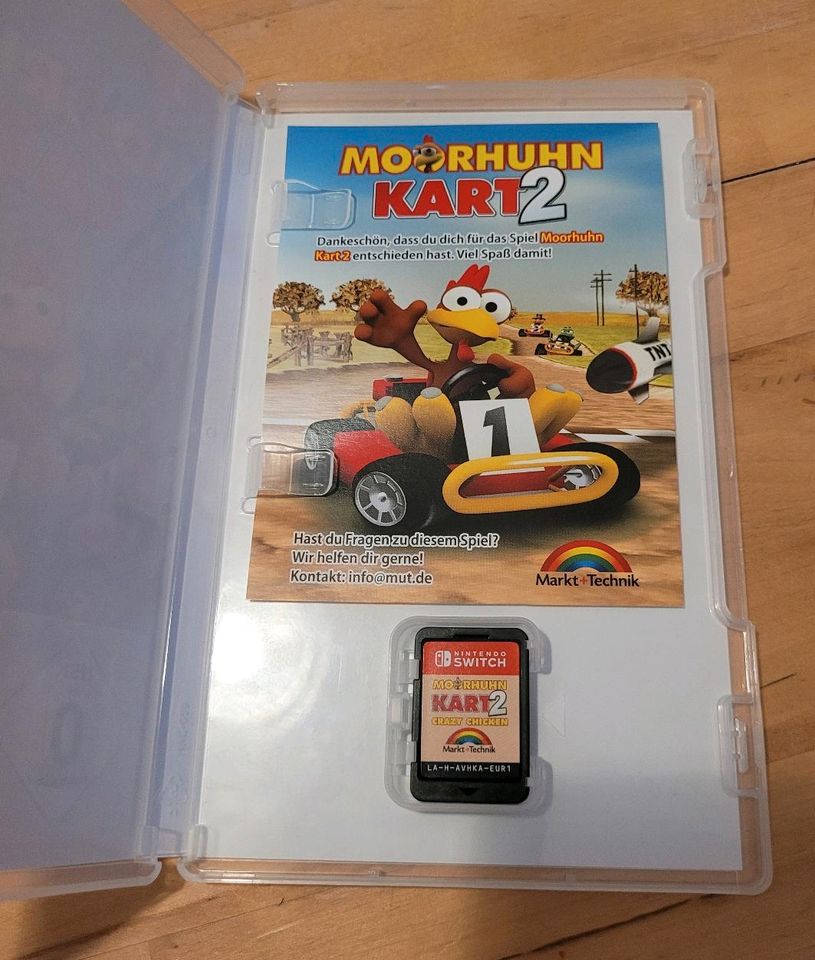 Nintendo Switch Moorhuhn Kart 2 Spiel in Berlin