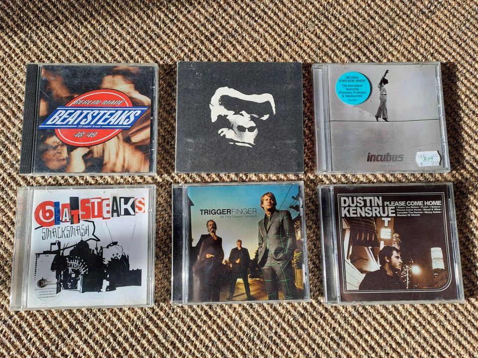 CD Paket Beatsteaks Triggerfinger Incubus Such a surge Kensrue in Warburg