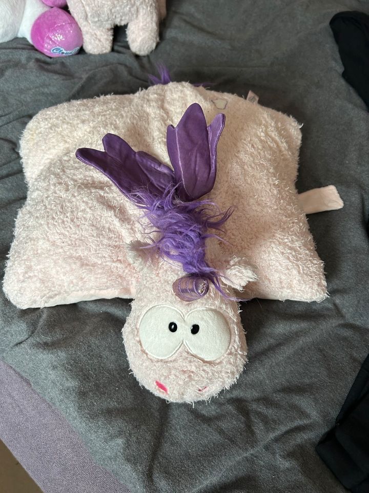 Verschiedene Einhorn Kuscheltiere Babyphone Kissen Nici theodor in Jetzendorf