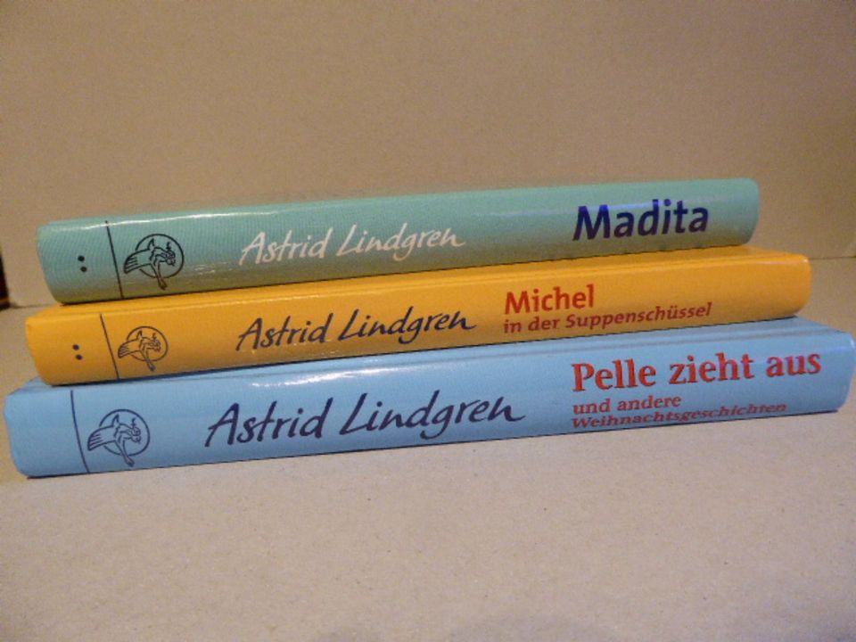 3 x Astrid Lindgren  -  Pelle zieht aus / Michel .../ Madita in Hiltrup