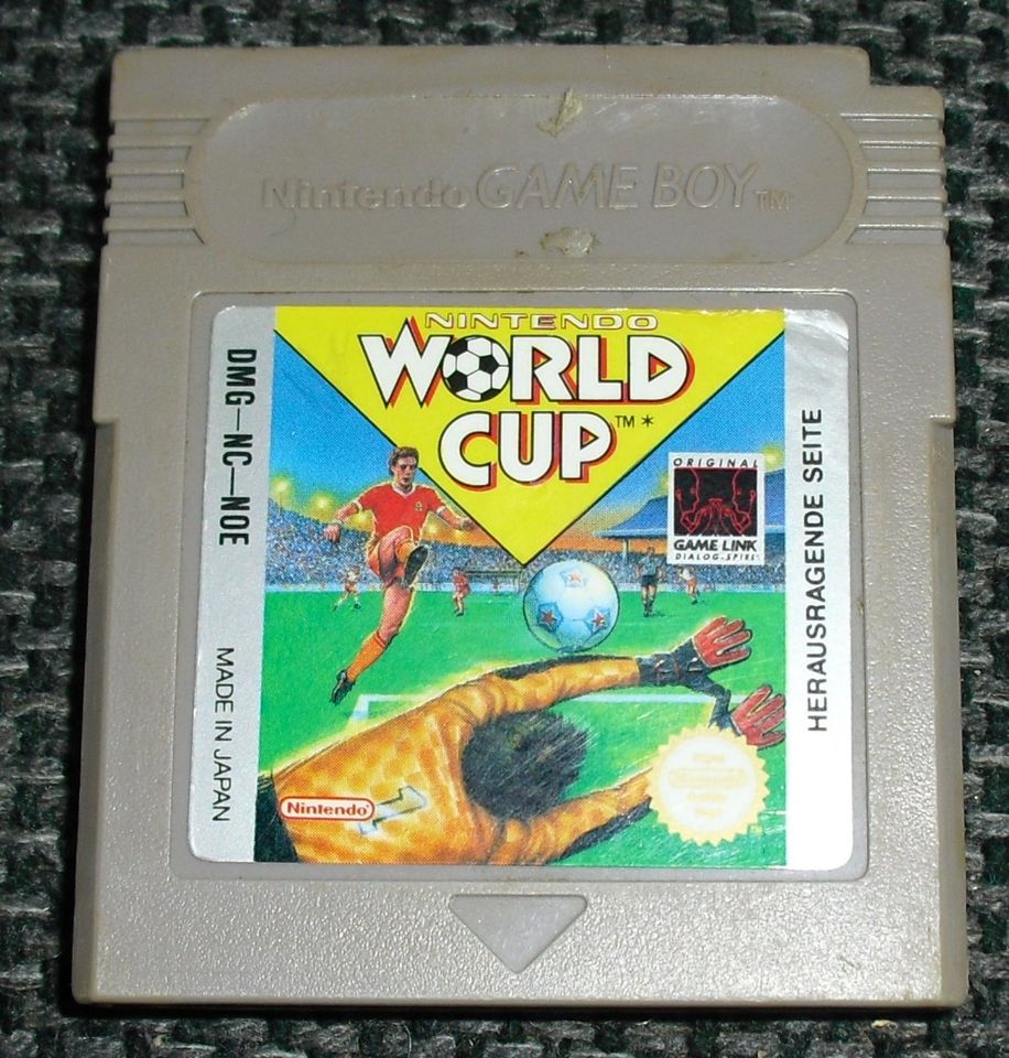 Nintendo GAMEBOY Spiel WORLD CUP in Berlin