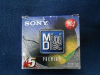 4 St.Original Sony MD Premium MDW-74B Minidics recordable Bayern - Lauben Vorschau