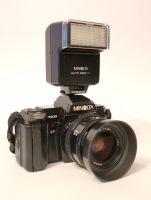 Minolta 7000 Spiegelreflexkamera + Objektiv 35-70mm + Zubehör Baden-Württemberg - Appenweier Vorschau