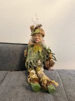 Antike Puppe Nymphe Handarbeit Blätter Wald Biegbar Waldmensch Nordrhein-Westfalen - Sankt Augustin Vorschau