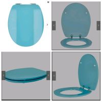 Poseidon WC-Sitz Kolorit  Mit Absenkautomatik, MDF, Blau Berlin - Spandau Vorschau