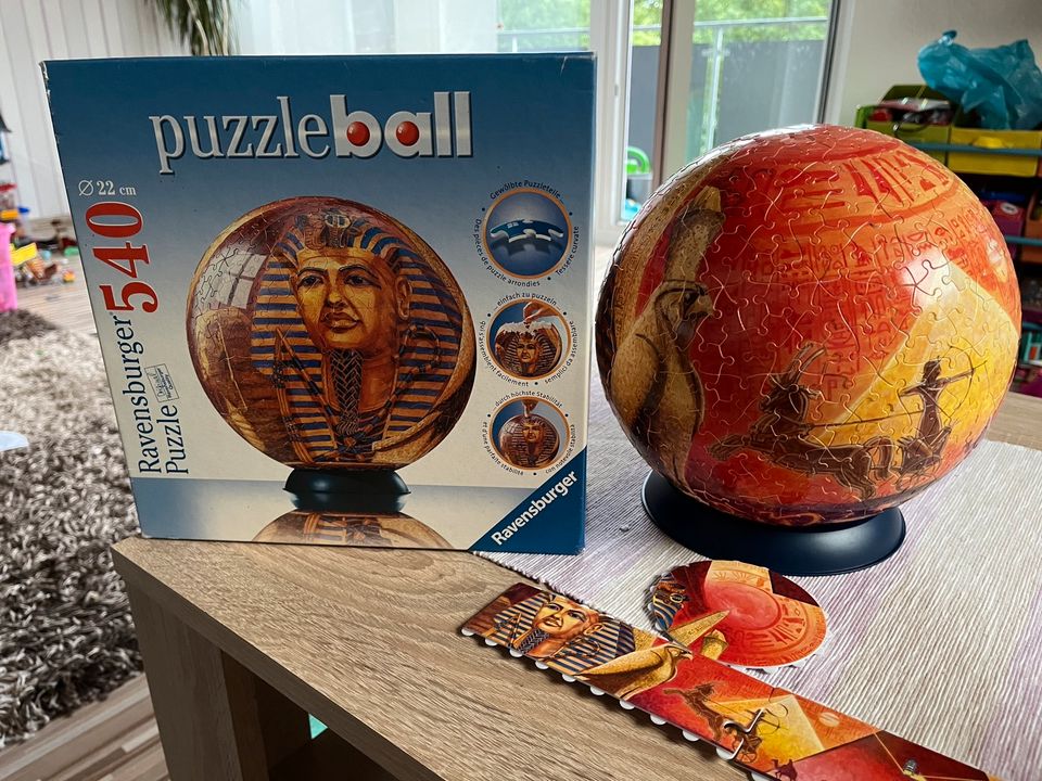 Ravensburger Puzzle Ball Weltkugel Ägypten Sonnenblume in Hagen am Teutoburger Wald