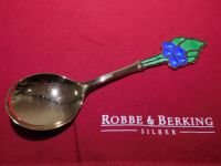 ☾♔ Robbe & Berking 925 Silber Jahreslöffel 1991 BlaueBeeren 17 cm Schleswig-Holstein - Handewitt Vorschau