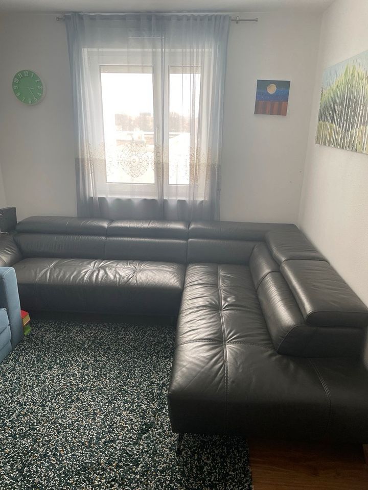 Leder Couch zum abholen 290x210 in Augsburg