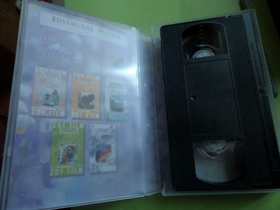 VHS Kassette ROSAMUNDE PILCHER + SCHNEESTURM IM FRÜHLING ZDF FILM in Rodenbach