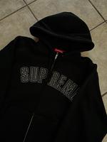 Supreme x B.B. Simon Zip Hoodie Black Saarland - Merchweiler Vorschau