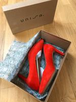 Pumps Unisa Wildleder Orange rot Gr. 37,5 Neu Nordrhein-Westfalen - Warendorf Vorschau