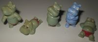 5 Figuren der Serie Die Happy Hippos, 1988, Zubehör fehlt, Kinder Bayern - Günzburg Vorschau