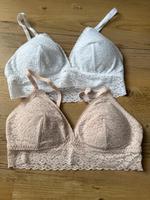 Bh 75 B  34 36 Bustier Bralette weiß Rosa H&M Neu ungetragen Baden-Württemberg - Filderstadt Vorschau