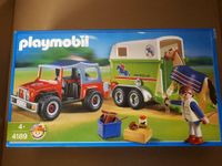 PLAYMOBIL®4189-A Geländewagen mit Pferdeanhänger veröffentlicht: Brandenburg - Hohen Neuendorf Vorschau