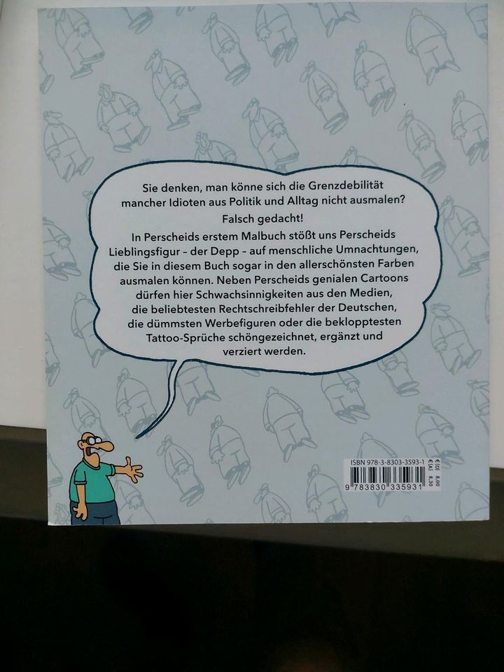 Comicfiguren zeichnen/Deppenmalbuch Carlsen Comics in Hamburg