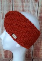 Stirnband mit Twist gestrickt HANDMADE cayenne Bayern - Hof (Saale) Vorschau