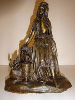 Bronze Figur Frau mit Krug Bayern - Schwarzenbach am Wald Vorschau